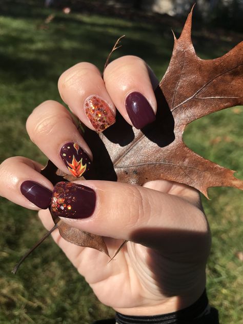 Late November Nails, Late Summer Early Fall Nails, Fall Pedicures, Early Fall Nails, Country Acrylic Nails, Fall Pedicure, Late Summer Early Fall, Late November, Pretty Nail Colors