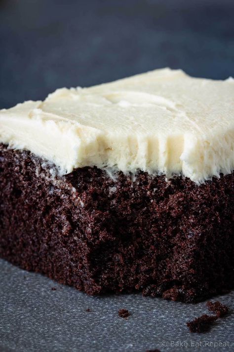 Wacky Cake - Bake. Eat. Repeat. Wacky Cake Frosting, Wacky Cake Recipe 9x13, Wacky Cakes, Wacky Cake Recipe, Chocolate Guinness Cake, Cindy Smith, Guinness Chocolate, Wacky Cake, Guinness Cake