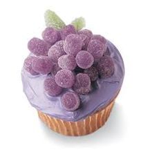 Grape Kool Aid, Pour Cake, Cupcake Queen, Cupcake Pictures, Cupcake Pan, White Cake Mixes, Red Food Coloring, Grape Bunch, Cute Cupcakes