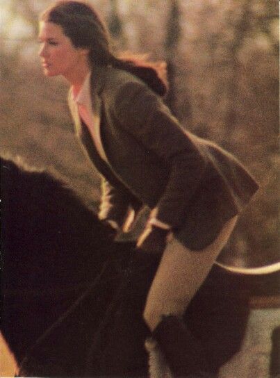 Ralph Lauren ads 80s
Model: Kristin Clotilde Holby Darnell. 
Born November 9, 1951 in Oslo, Norway
Actress and model.

I remember this two page ad in Vogue etc.  Here only one page, the head of the horse is missing and not very good copy.  Wish I had saved the original - absolutely beautiful photo. Ralph Lauren Vintage Ads, Vintage Ralph Lauren Ads, Beth Dutton Style, Ralph Lauren Ad, Ralph Lauren Ads, Ralph Lauren Aesthetic, Horse Riding Aesthetic, Equestrian Aesthetic, 90s Ralph Lauren