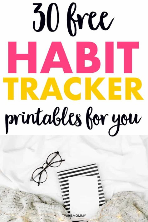 Get these awesome free habit trackers to help you reach your goals or to use them to grow your email list when you create them yourself. Printable Trackers Free, Free Habit Tracker, Twins Mommy, Mom Of Twins, Drinking Enough Water, Goals Sheet, Daily Printable, Habit Tracker Bullet Journal, Habit Tracker Printable