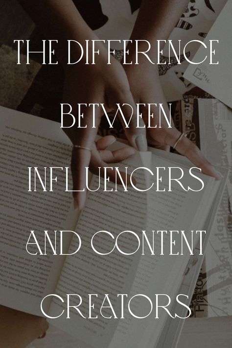 Types Of Influencers, Types Of Content Creators, Content Creator Quotes, Ugc Tips, Content Creator Aesthetic, Content Creator Tips, Fashion Knowledge, Creator Aesthetic, Educational Design