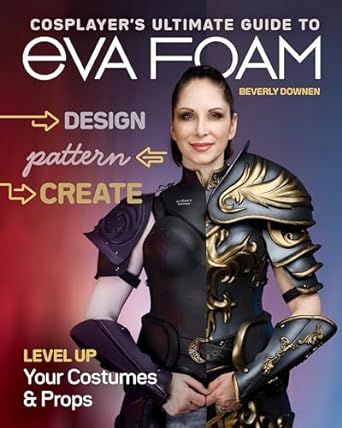 Best 2024 Cosplay EVA foam book to help you start your best cosplay work. Eva Foam Armor, Foam Cosplay, Epic Costumes, Foam Armor, Indigo Chapters, Cosplay Armor, Embroidery Book, Cosplay Diy, Cosplay Ideas