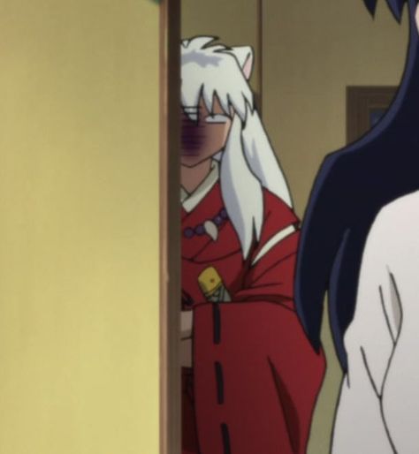 Inyusha Matching Pfp, Inuyasha And Kagome Comics, Inuyasha Matching Pfp, Inuyasha Pfp, Inuyasha Wallpaper, Inuyasha Memes, Inuyasha Funny, Rin And Sesshomaru, Inuyasha Love