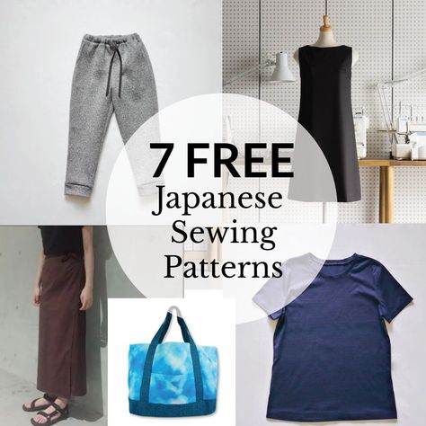 Linen Dress Pattern, Japanese Pants, Sewing Patterns For Women, Japanese Sewing Patterns, Japanese Clothes, Coat Pattern Sewing, Dresses By Pattern, Japanese Sewing, Pants Sewing Pattern