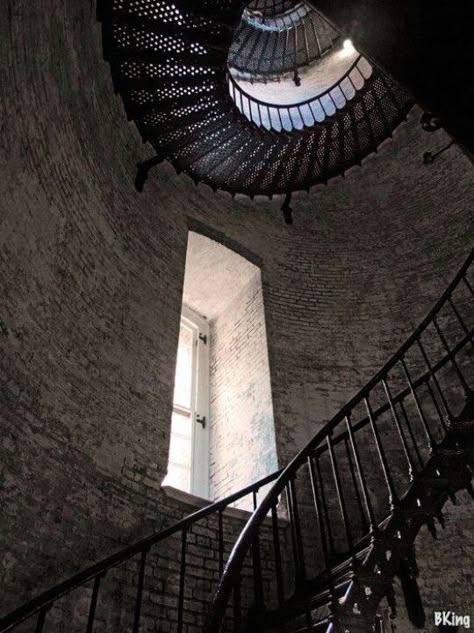 Inside the Currituck Lighthouse, North Carolina. Currituck Lighthouse, Beach Lighthouse, Corolla Nc, Lighthouse Keeper, Cape Hatteras, Outer Banks Nc, Beacon Of Light, Spiral Staircase, Light House