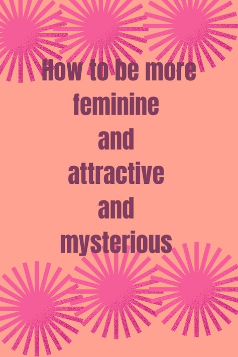 have you ever ask yourself how do all those classy woman always find it to keep together i mean remaining classy and polished at all time , worry not i will be sharing some of the tips i believe they will help take your look to the next level tips such as how to look pretty on a budget as a feminine woman how to dress nice on a budget also learn How to look beautiful and attractive always and if you do not apply makeup but still want to look your best find these tips on how to look beautiful How To Be Mysterious, Be Mysterious, How To Be More Feminine, Woman Tips, Apply Makeup, Feminine Women, Ask Yourself, How To Apply Makeup, Classy Women