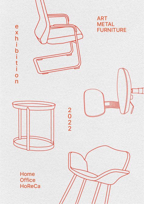 Furniture exhibition poster design on Behance Furniture Exhibition Poster, Furniture Graphic Design Poster, Furniture Illustration Graphics, Furniture Graphic Design Social Media, Graphic Design Furniture, Graphic Design Exhibition Poster, Furniture Ads Design, Furniture Design Poster, Furniture Poster Design