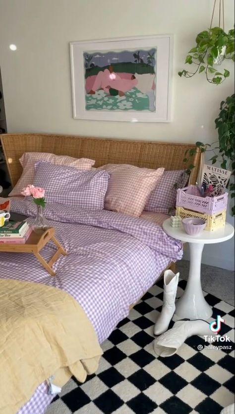 Pastel Bedroom, Dekorasi Kamar Tidur, Pastel Room, Room Deco, Aesthetic Rooms, Pretty Room, Dreamy Room, Cozy Room, Room Inspiration Bedroom