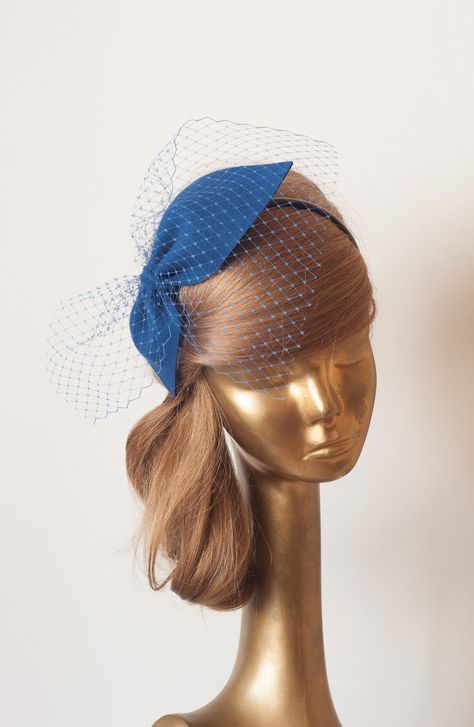 Unique Modern Royal Blue Felt FASCINATOR . Blue Headpiece, Blue Party Bow Fascinator for Women by ancoraboutique on Etsy https://www.etsy.com/uk/listing/589254856/unique-modern-royal-blue-felt-fascinator Felt Fascinator, Bow Fascinator, Navy Blue Fascinator, Blue Headpiece, Navy Blue Party, Blue Fascinator, Bridal Business, Bridal Fascinator, Wedding Fascinators