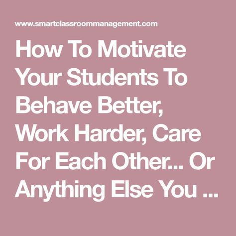 Teacher Organizer, Smart Classroom, Classroom Motivation, Teaching Classroom Management, Behavior Plans, How To Motivate, Co Teaching, Classroom Procedures, Classroom Behavior Management