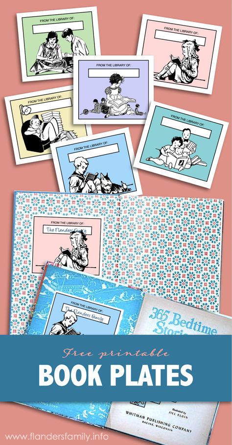 Printable Bookplates For Donated Books, Sharing Books, Reading Rewards, Homemade Books, Paper Play, Way Back Home, Incentive Programs, Printable Books, Copy Paper