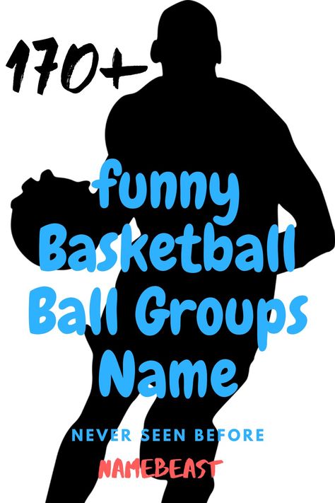 Good Basketball Team Name iDeas for your Basketball Team Basketball Names Ideas, Basketball Team Names Ideas, Basketball Puns, Fun Team Names, Fantasy Team Names, Team Names Ideas, Basketball Bracket, Cool Basketball, Girls Group Names