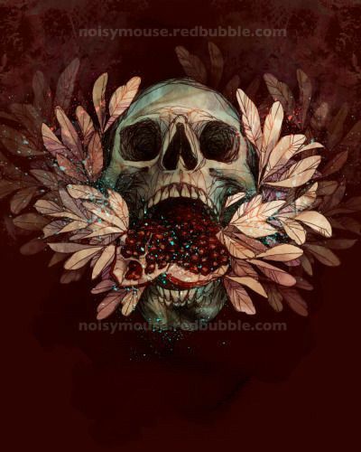 Greek Gods Aphrodite, Myth Art, Pomegranate Tattoo, Hades Tattoo, Hades Aesthetic, Persephone Art, Greek Myth, Greek Mythology Art, Eat Your Heart Out