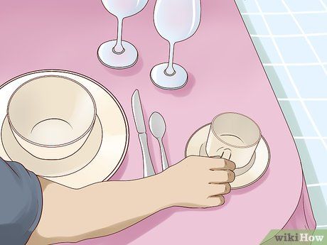 4 Ways to Set a Breakfast Table - wikiHow Formal Breakfast Table Setting, Breakfast Table Setting Mornings, Etiquette Classes, Brunch Table Setting, Table Settings Everyday, Fancy Breakfast, Set A Table, Breakfast Table Setting, Formal Table Setting