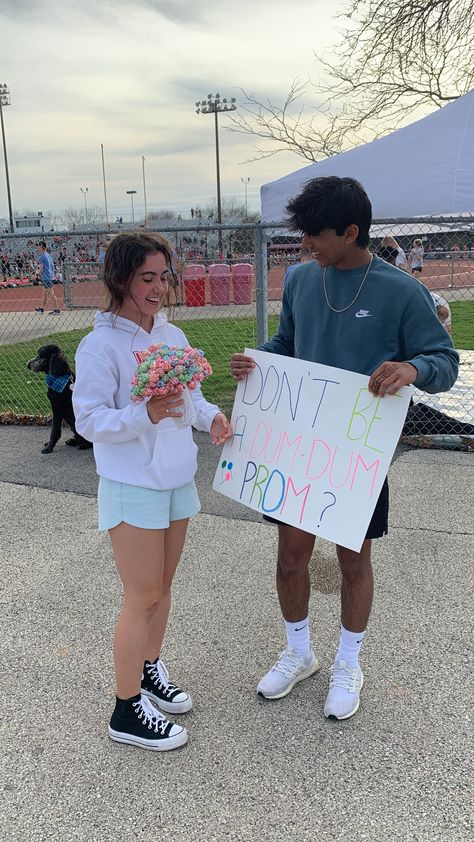 Friendly Promposal, Guy Promposal, Abba Promposal, Cute Promposals For Girlfriend, Kanye Promposal, Semi Formal Asking Ideas, Bachelor Promposal, Bf Promposal, Hoco Proposals As Friends