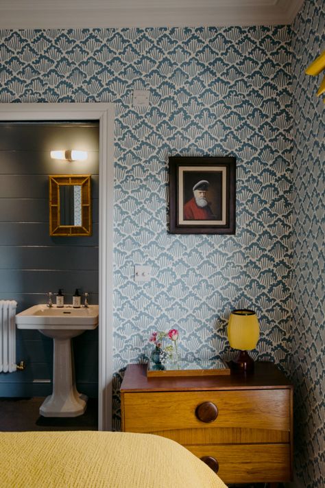 The Rose: A Singular Seaside Inn on the English Coast, Color Edition Soft Blue Walls, Seaside Inn, Rose Hotel, Sophie Robinson, Next Bedroom, Mad About The House, Cosy Room, Bespoke Interiors, Decoration Originale