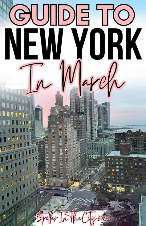 Here are my top picks for NYC happenings to check out this month! March In Nyc, New York City In March, Nyc In March, New York In March, New York March, Nyc March, Nyc Bucket List, New York Weather, Nyc Travel Guide