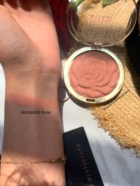 Milani Rose Blush, Milani Romantic Rose Blush, Prettiest Makeup, Milani Blush, Best Blush, Ordinary Niacinamide, Blush Application, Rose Romantic, Blush Collection