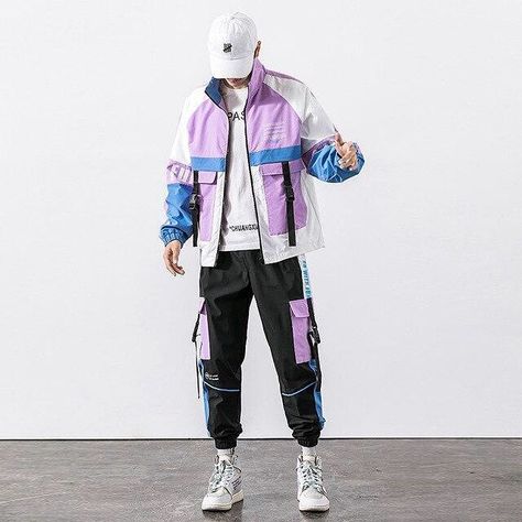 Sᴛʀᴇᴇᴛᴡᴇᴀʀ Essᴇɴᴛɪᴀʟs 🕶 #DRIP💧’s Instagram post: “GWF Tracksuit - Purple #SlickStreet” Work Wear Men, Mens Tracksuit, Chill Fits, Track Suit Men, Suit Men, Tracksuit Jacket, Workwear Jacket, Track Suit, Easy Street