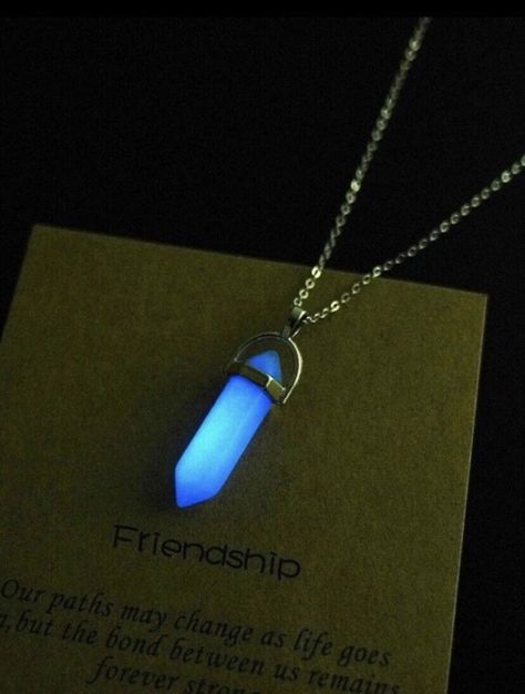 Friendship Glow in the dark necklace  | eBay Glow In The Dark Necklace, Dark Necklace, Between Us, Consumer Protection, Costume Jewelry Necklaces, The Glow, Life Goes On, Uv Light, Light Lamp