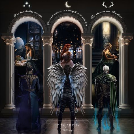 Crescent City The Hind Fanart, Rowan Rhysand And Hunt, Bryce Aelin Feyre Wallpaper, Crescent City Iphone Wallpaper, Ruhn Danaan And Rhys, Crescent City The Nokk, Crescent City Sarah J Maas Fanart, Crescent City Lockscreen, Crescent City Acotar