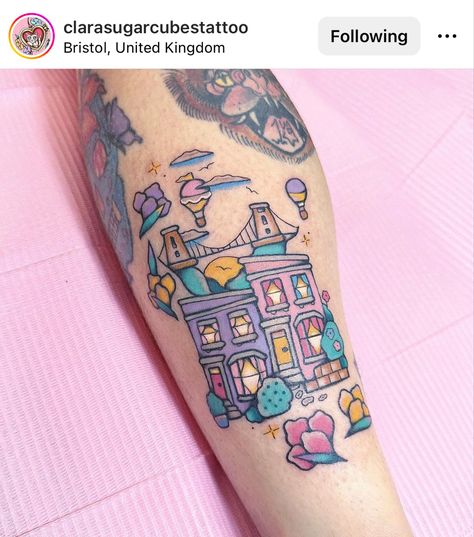 Dollhouse Tattoo, Girly Tattoos, Cute Tattoos, Tattoos And Piercings, I Tattoo, Tatting, Art Tattoo, Piercings, Doll House