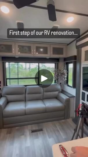 2.5K views · 18 reactions | First step of our RV renovation is removing the valances to bring in some more light and a less cluttered look on the walls. #rv #camper #rvreno #rvrenovation #fulltimervers #rvliving #rvlife #rvlifestyle #camperlife #camperrenovation | Whatrvdoing | Company Money · Drift Skunk Rv Renovation, Luxury Rv, Rv Renovations, Rv Hacks, Camper Renovation, Rv Lifestyle, Rv Remodel, Camper Life, Camper Ideas