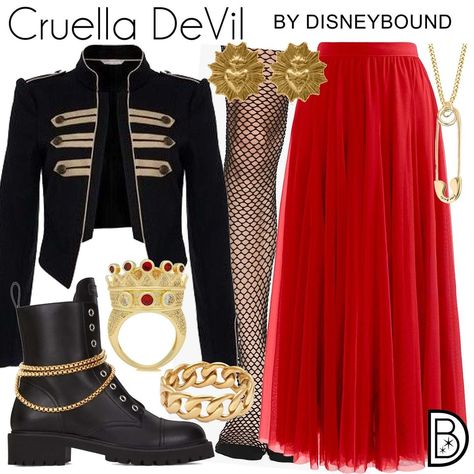 Disney Lovers! • Instagram Cruella Disneybound, Best Costume Design, Disney Princess Fashion, Disney Bounding, Disney Bound Outfits, Disney Inspired Outfits, Disney Artwork, Disney Colors, Disney Lover