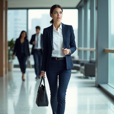 Power Dressing 101: Sophisticated First Day Work Outfits for Success Stylish Professional Outfits, Sophisticated Work Outfits, Professional Outfits For Women, Job Interview Outfit, Professional Chic, First Day Outfit, First Day Of Work, Career Fashion, Dress Appropriately