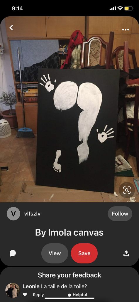 Diy Painting Canvas For Boyfriend, Partner Canvas Painting Ideas, Body Paintings Couples Canvas, Simple Body Painting Ideas On Canvas, Painting Naked Body On Canvas Diy Diy, Canvas Boyfriend Gift, Fun Bedroom Ideas For Couples, Body Art Canvas Paint Ideas, Body Imprint Art