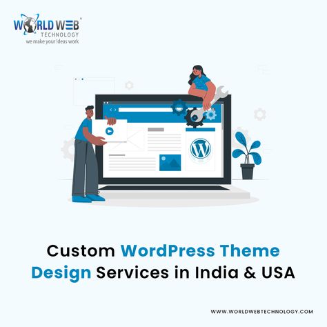 World Web Technology is a custom wordpress theme development company specializing in designing and developing fully responsive & retina-ready, fast-loading, and SEO-optimized wordpress themes according to your business needs. We have an experienced team of wordpress professionals for website design & development to develop any kind of website. For more info visit our website. World Web, Wordpress Development, Web Technology, Wordpress Theme Design, Business Needs, Wordpress Plugins, Wordpress Themes, Theme Design, Design Development