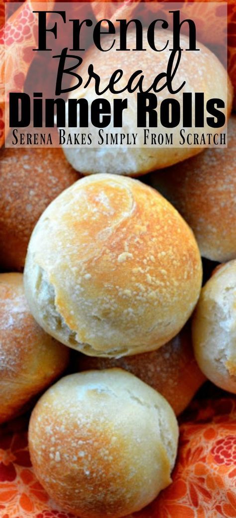 French Bread Dinner, Filet Mignon Chorizo, Baking Recipes From Scratch, Yeast Rolls Recipe, French Food Recipes, Bread Dinner, Bread Rolls Recipe, Diy Easy Recipes, Best New Recipes