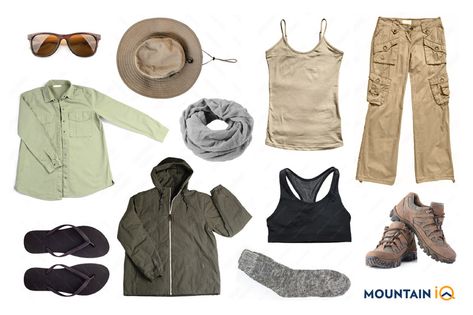 Safari-Packing-List-Tanzania Moisture Wicking Clothes, Africa Safari Clothes, Safari Clothes, Comfortable Hiking Boots, Safari Outfits, Africa Safari, Cold Morning, Smart Outfit, Warm Down