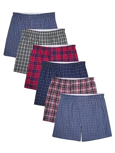 Fruit of the Loom Men's Tag-Free Woven Boxer Shorts, Relaxed Fit, Moisture Wicking, Assorted Color Multipacks Boxers Men, Hello Handsome, Boxer Shorts, Fruit Of The Loom, The Loom, Moisture Wicking, Loom, The Man, Relaxed Fit