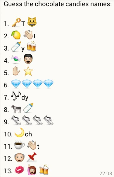 Guess the Chocolate Candies Name Biscuit Names, Guess The Emoji Answers, Emoji Answers, Chocolate Names, Guess The Emoji, Emoji Puzzle, Quiz Ideas, Emoji Quiz, Dare Games