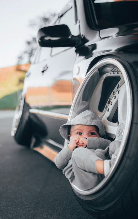 #carcontent #newbornpictures #cardad #carguy Car Themed Wedding, Baby Mechanic, Summer Tunes, Jetta A4, Gothic Baby, Bmw Girl, Performance Tyres, Family Car, Newborn Photoshoot