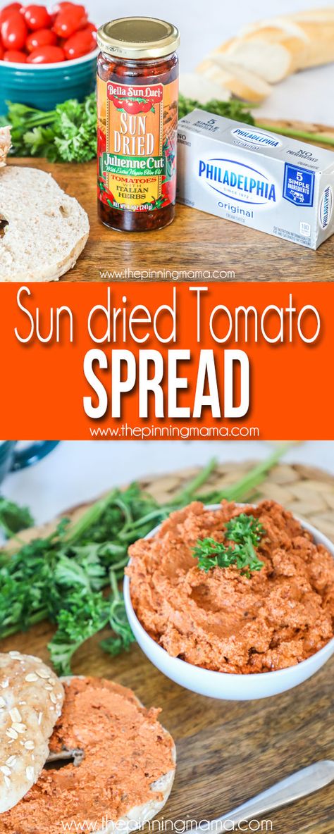 Sun dried tomato spread Sun Dried Tomato Uses, Recipes With Dried Tomatoes, Sun Dried Tomato Sandwich Recipes, Sundried Tomato Mayo, Sun Dried Tomato Sandwich, Sun Dried Tomatoes Recipes, Sun Dried Tomato Dip Cream Cheese, Sun Dried Tomato Cream Cheese, Sun Dried Tomato Paste