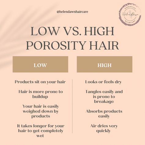 Low Vs High Porosity Hair, Porosity Hair Chart, Oils For High Porosity Hair, Hair Porosity Chart, Low Porosity Vs High Porosity Hair, Normal Porosity Hair, Low Prosperity Hair Products, High Porosity Hair Products, Hair Sign