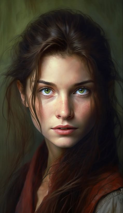 Shania Bo, School Magic, Portrait Painting Tutorial, Realistic Portrait, Portraiture Painting, Colorful Oil Painting, Portrait Photography Women, Female Art Painting, Face Photography