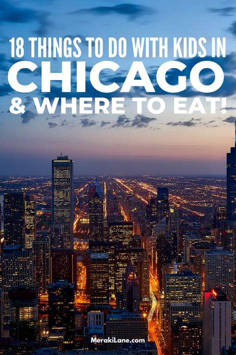 18 Things To Do with Kids in Chicago | If you're organizing a family vacation to The Windy City and need a list of the top things to do, we've got you covered! This post details the best times to visit Chicago, what to pack, the best family-friendly hotels, and we've included lots of things to do for every budget. Whether you're traveling in summer, fall, winter, or spring, there are so many cool and unique things kids of all ages will like - even teens! Many of these ideas completely free too! Things To Do In Chicago With Teens, Chicago With Kids Spring, Chicago Trip With Kids, Chicago Family Vacation, Chicago With Kids, Boredom Busters For Kids, Visit Chicago, Family Friendly Hotels, Chicago Travel