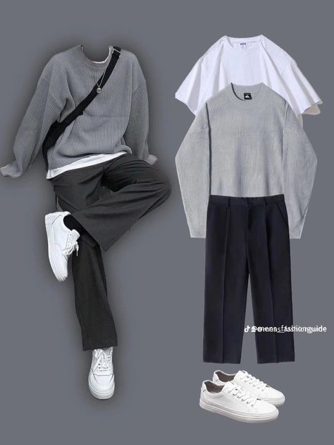 Korean Street Fashion Men, Guys Fashion Casual, Mens Smart Casual Outfits, Classy Outfits Men, Mens Trendy Outfits, Street Style Outfits Men, Mens Casual Dress Outfits, Men Stylish Dress, Guys Clothing Styles