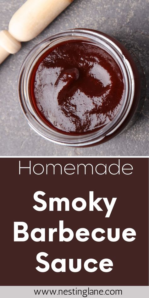 Smoky barbecue sauce is perfect for homemade barbecue recipes, healthy dinner ideas, or as a delicious addition to side dishes. This easy sauce is packed with rich, smoky flavor, making it a great choice for meal prep, grilling, or healthy lunch recipes. Whether you're planning a meal or just need a quick sauce for dinner, this recipe is a must-try. | barbecue recipes | healthy recipes | dinner recipes | homemade recipes | healthy meal ideas | quick recipes Smoky Bbq Sauce Recipe, B B Q Sauce Recipe, Easy Bbq Sauce Recipe, Homemade Barbecue Sauce Easy, Smokey Bbq Sauce Recipe, Homemade Bbq Sauce Easy, Healthy Barbecue Sauce, Diy Barbecue Sauce, Healthy Bbq Sauce