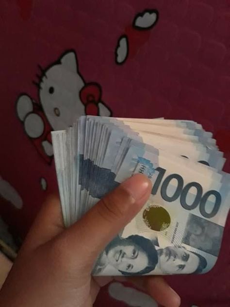 Cash Money Prank 2023, 1k Money, Philippines Money Pictures, Philippine Money, Money Philippines, Money Vision Board, My Style Bags, Money Collection, Fake Money