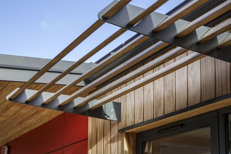 Sustainable and carbon neutral buildings | Bespoke Timber Buildings Timber Awning, Arbor Over Garage, Door Canopy Modern, Pavillion House, Garage Windows, Equestrian Building, Timber Pergola, Timber Frame Building, Window Awning