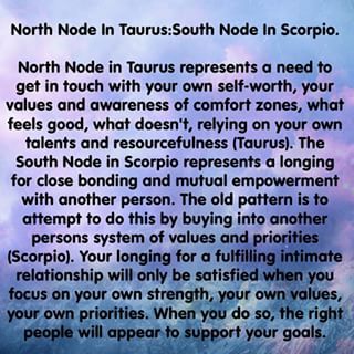 Taurus North Node + Scorpio South Node | #taurusnorthnode #northnodeintaurus #scorpiosouthnode #southnodeinscorpio #taurus #scorpio #zodiac #astrology Astrology For The Soul, South Node, North Node, Numerology Calculation, Capricorn Moon, Numerology Numbers, Numerology Chart, Astrology Numerology, Astrology Chart