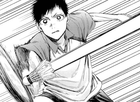 Badminton Anime, Badminton Birdie, Anime Content, Comic Book Layout, Manga Panels, Book Layout, Manga Pages, Blue Box, Panel Art