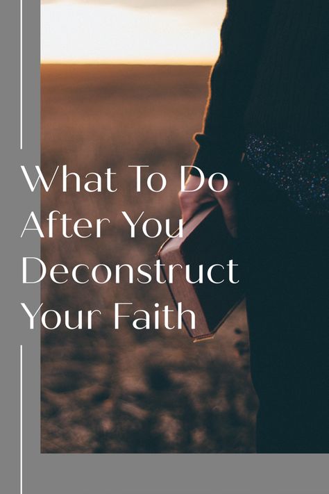 Spiritual Deconstruction, Deconstructing Faith, Deconstructing Christianity, Faith Deconstruction, Progressive Christian, Spiritual Fitness, Benjamin Button, Belief System, Soul Care