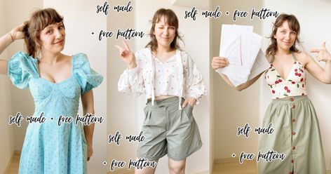 About - Sparrow Refashion: A Blog for Sewing Lovers and DIY Enthusiasts Bustier Pattern, Dress Sewing Patterns Free, Beginner Sewing Patterns, Modern Sewing Patterns, Upcycle Sewing, Diy Sewing Pattern, Sewing Lessons, Coat Patterns, Sewing Projects For Beginners