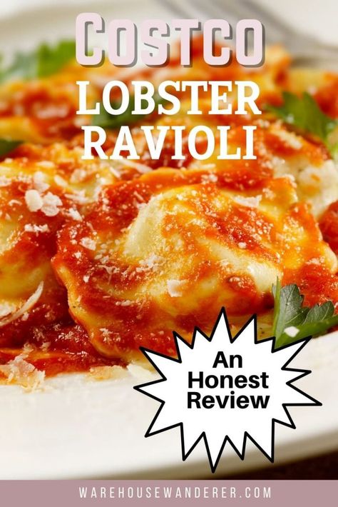 Lobster Ravioli Lasagna, What Sauce Goes With Lobster Ravioli, Easy Sauce For Lobster Ravioli, Lobster Ravioli Sauce Recipe Easy, Sauces For Lobster Ravioli, What To Serve With Lobster Ravioli, Costco Lobster Ravioli Sauce Recipes, Maine Lobster Ravioli Sauce, Costco Ravioli Recipe